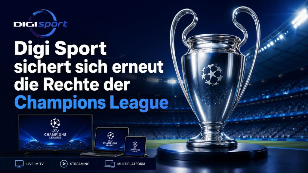 Digi Sport sichert sich erneut Champions-League-Rechte