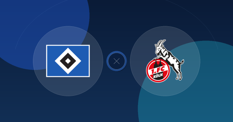 Hamburger SV gegen 1. FC Köln