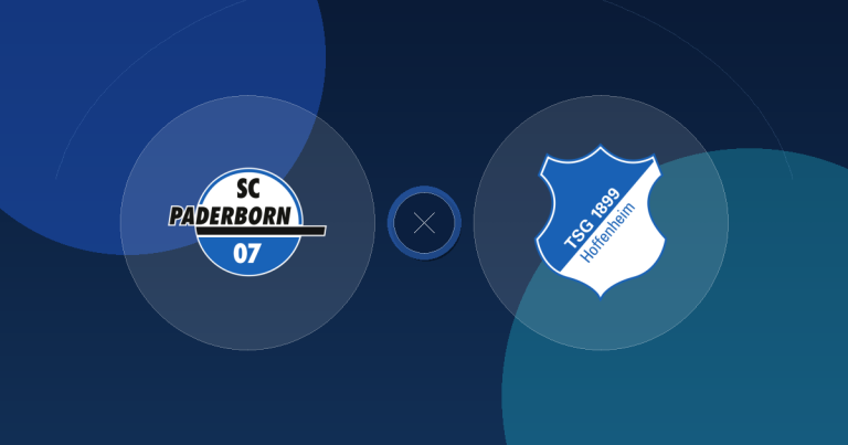 SC Paderborn 07 gegen TSG 1899 Hoffenheim